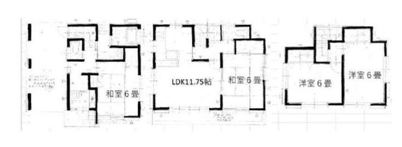 北上尾駅 徒歩33分 構造:木造土地面積:66.38平米 ( 20.07坪 ) 建物面積:92.31平米 ( 27.92坪 )